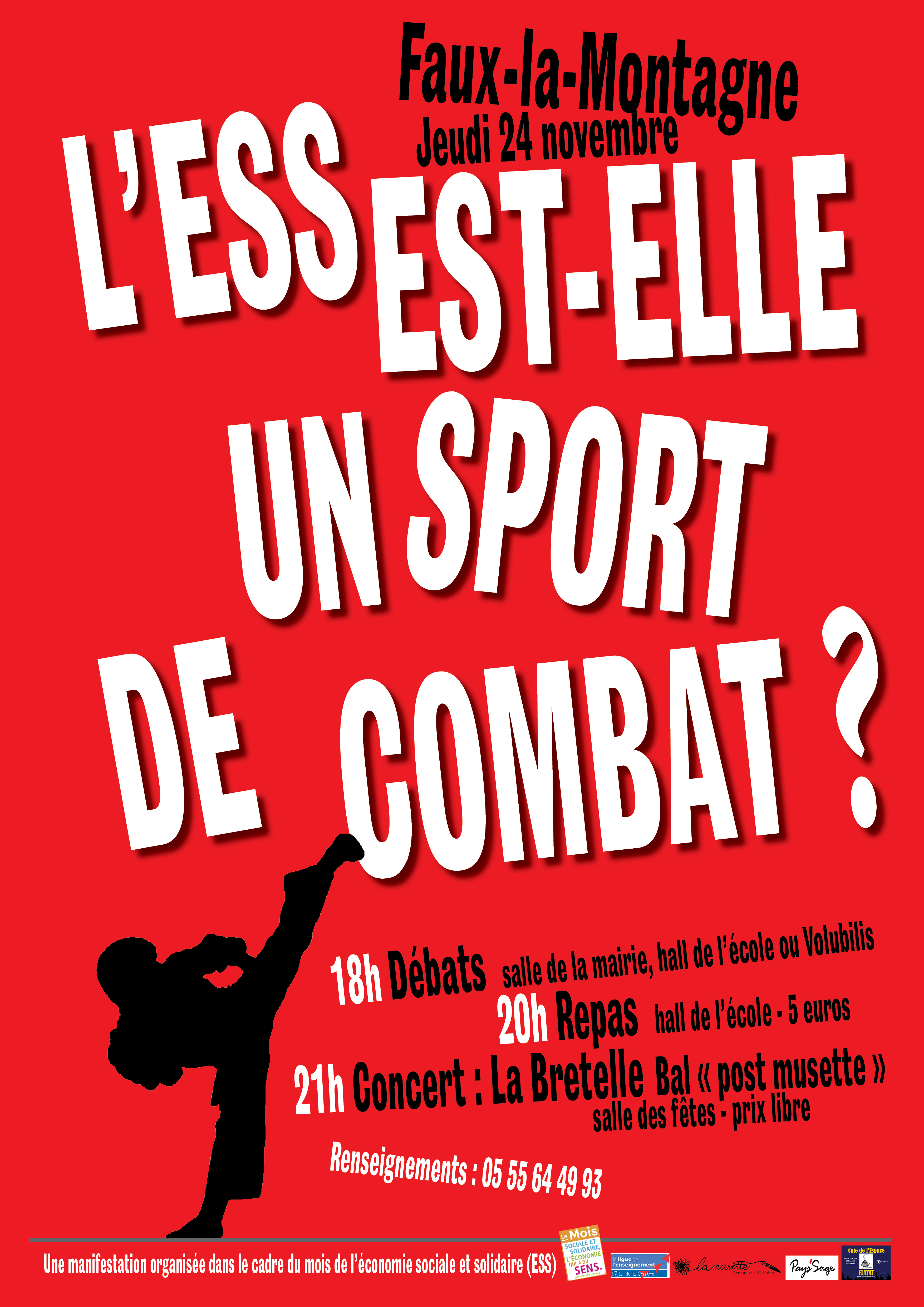 ESS Sport de combat affiche